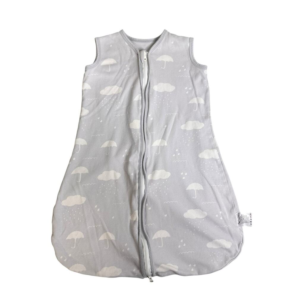Yoofoss Baby Sleep Sack Cotton Size Small 0 to 6 Months Gray Two Way Zipper
